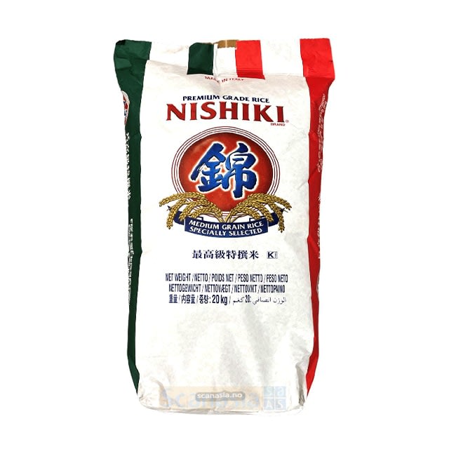 NISHIKI Sushi Rice (IT) 20 kg