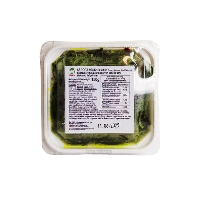 TCT Wakame Seaweed Salad 24x150g FROZEN