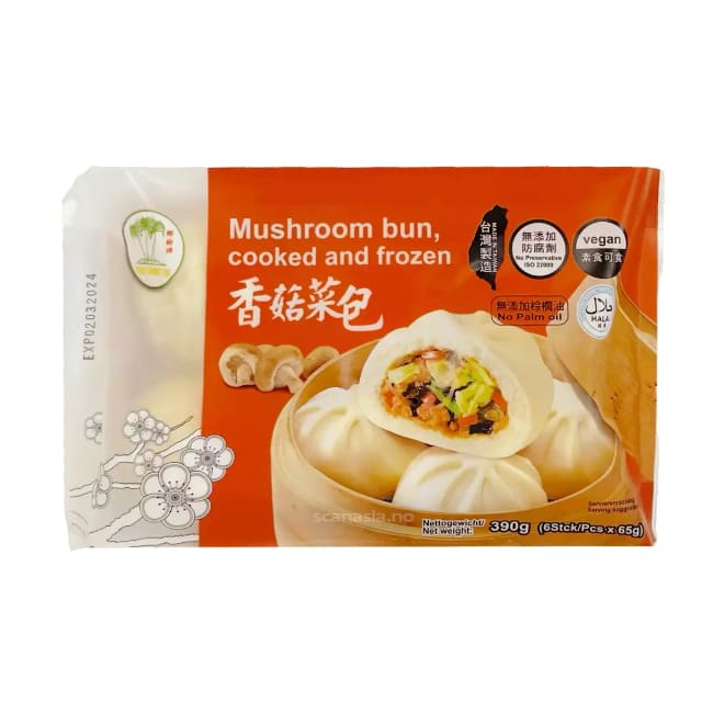 TCT Mushroom Bun 12x390g FROZEN