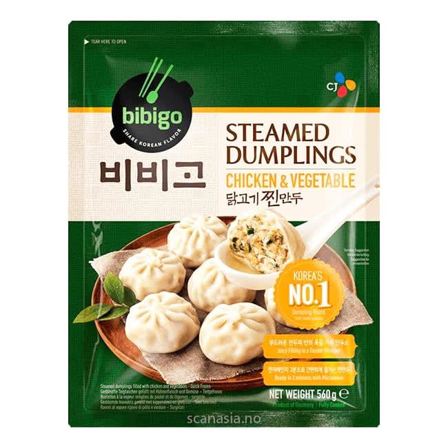 BIBIGO Dumpling Chicken & Vegetables 15x560g FROZEN