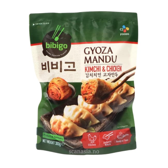 BIBIGO Gyoza Kimchi & Chicken 10x300g FROZEN