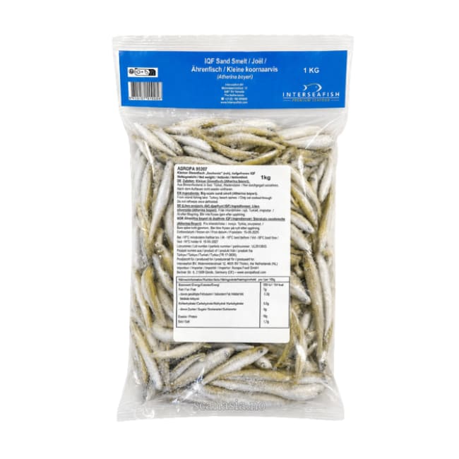 Sand Smelt 10x1kg FROZEN