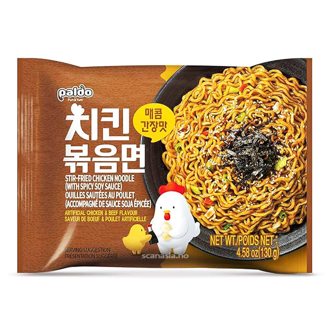 PALDO Stir-Fried Chicken Noodle 4x(4x130g)