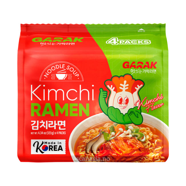 GARAK Kimchi Ramen 8x(4x123g)
