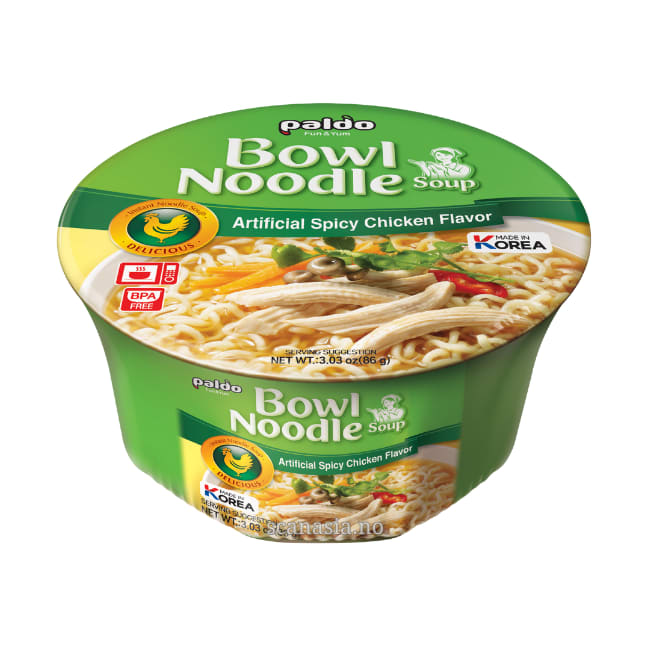 PALDO Bowl Noodle Spicy Chicken 12x86g