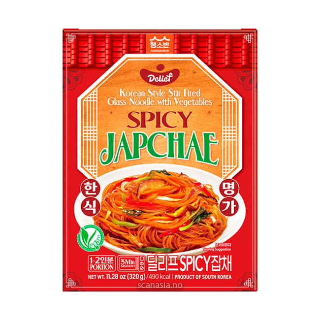 DELIEF Spicy Japchae 12x320g