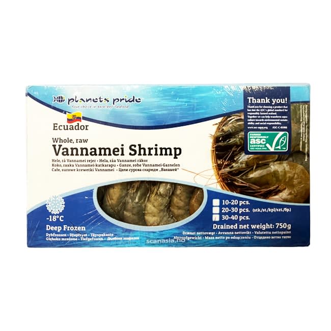 PLANETS PRIDE Scampi HOSO VM 30/40 IQF 10x1kg FROZEN