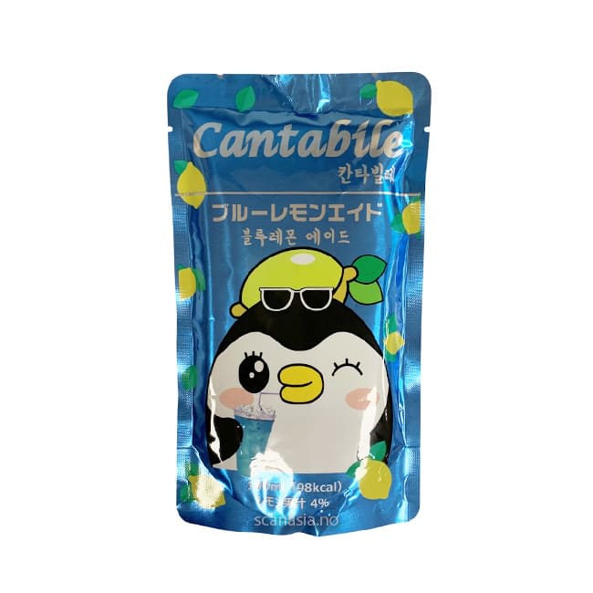 CANTABILE DOUBLE Blue Lemon Ade 10x190ml