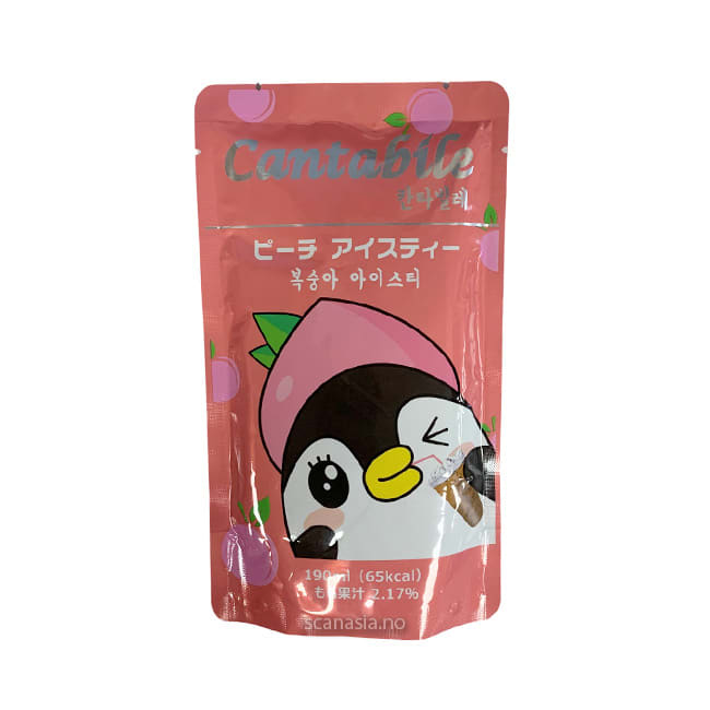 CANTABILE DOUBLE Peach Ice Tea Ade 10x190ml