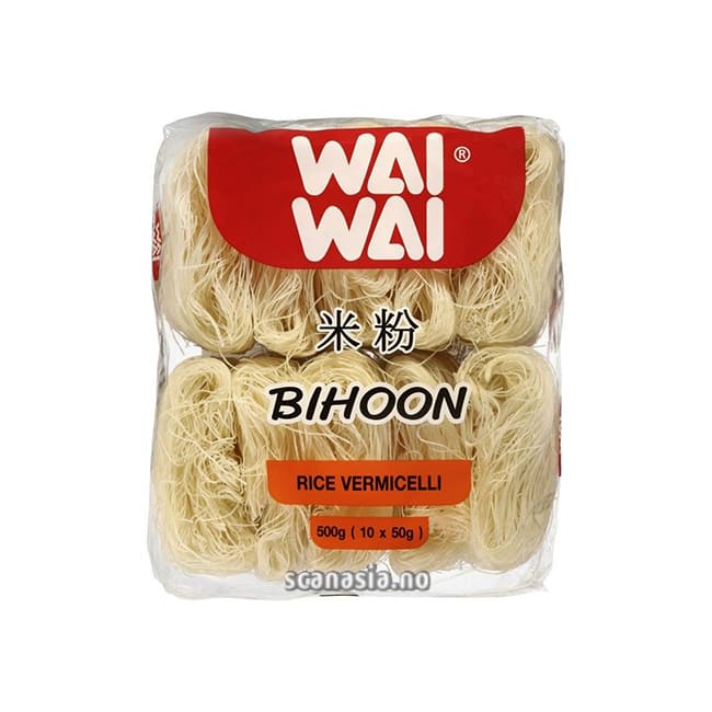 WAI WAI Rice Vermicelli (Bihoon) 24x(10x50g)