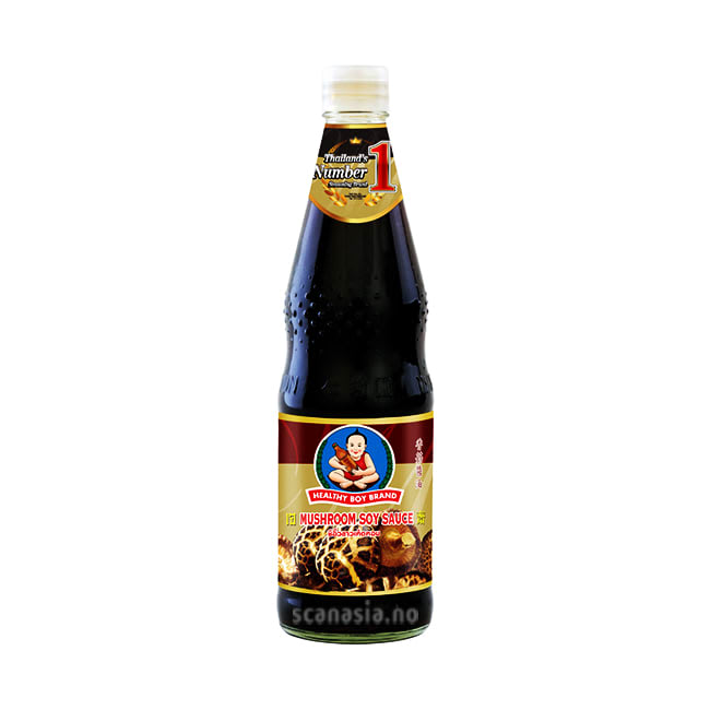 HEALTHY BOY Soy Sauce With Mushroom12x700ml