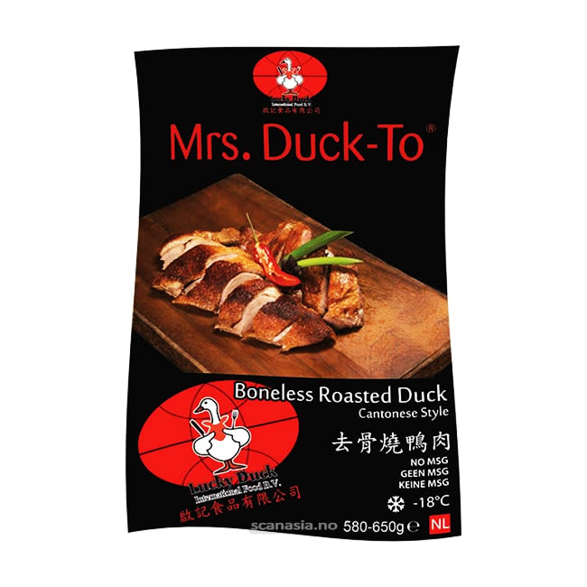 MRS DUCK Boneless Roasted Duck Cantonese 12x625g