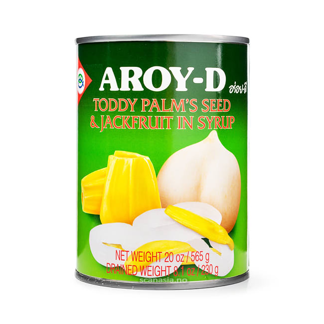 AROY-D Toddy Palm&Jackfruit in Syrup 24x565g