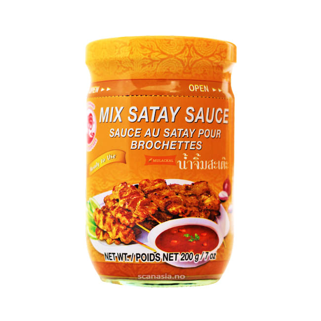 COCK Mix Satay Sauce Ready To Use 24x200g