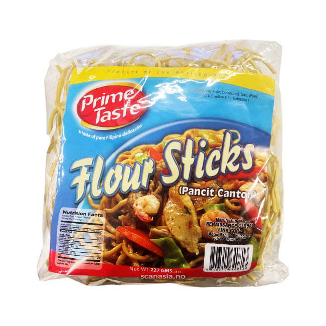 PRIME TASTE Pancit Canton (Flour Stick Noodles) 30x227g