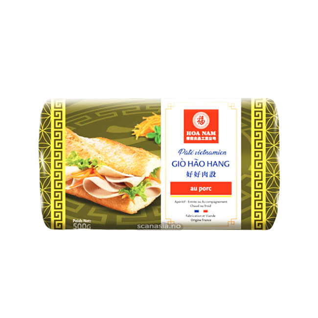 HOA NAM Vietnamese Ham- Gio Hao Hang 40x500g FROZEN