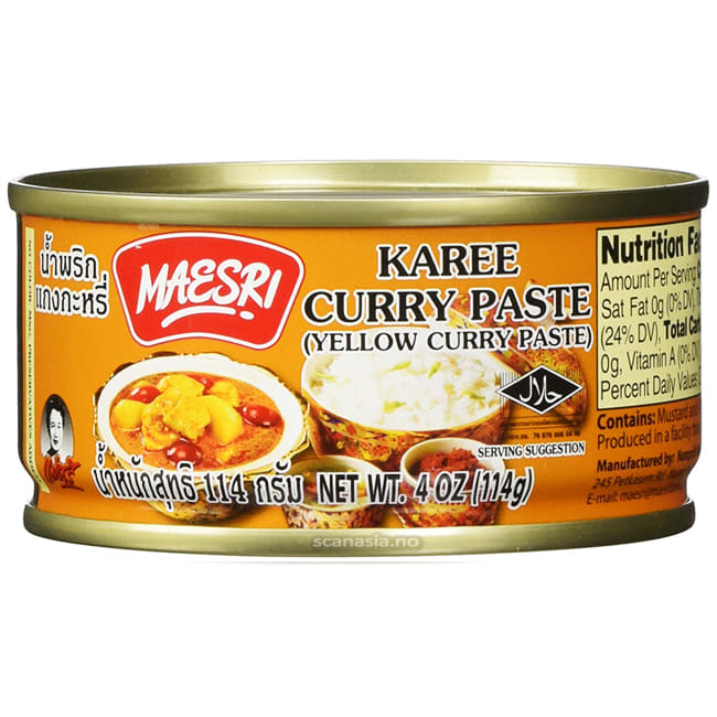 MAESRI Karee Curry Paste 48x114g