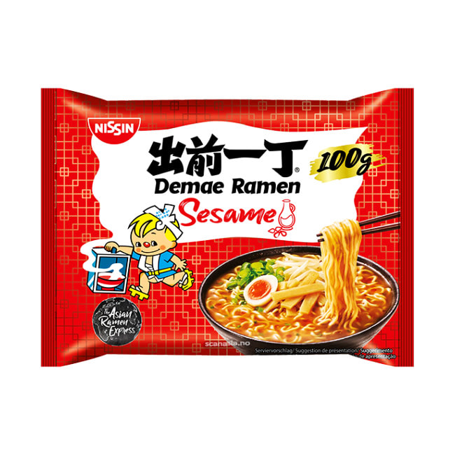 NISSIN Damae Ramen Sesame 30x100g