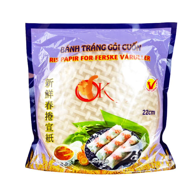 OK Rice Paper Premium 22cm 50x400g