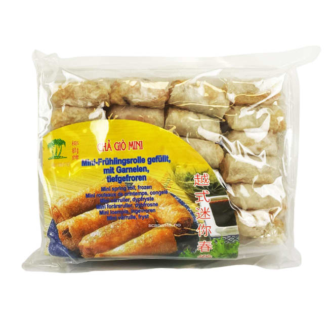 TCT Mini Spring Rolls With Shrimp 20x500g FROZEN