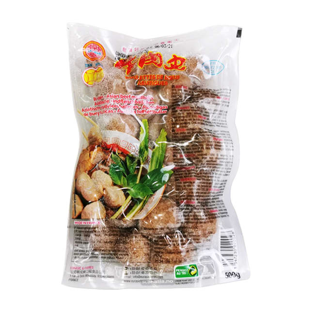 TAN HUNG Super Bo Vien - Beef Meatballs 40x500gr FROZEN