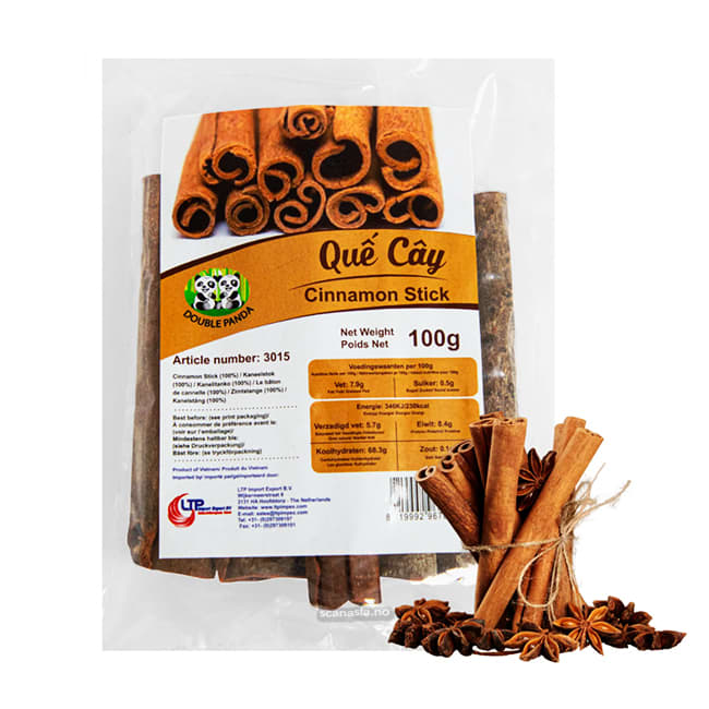 DOUBLE PANDA Cinnamon Stick 50x100g
