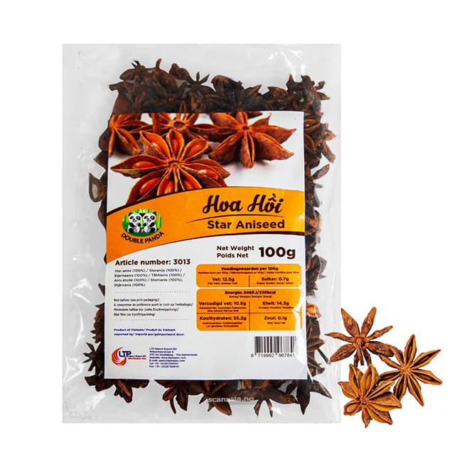 DOUBLE PANDA Star Aniseed 50x100g