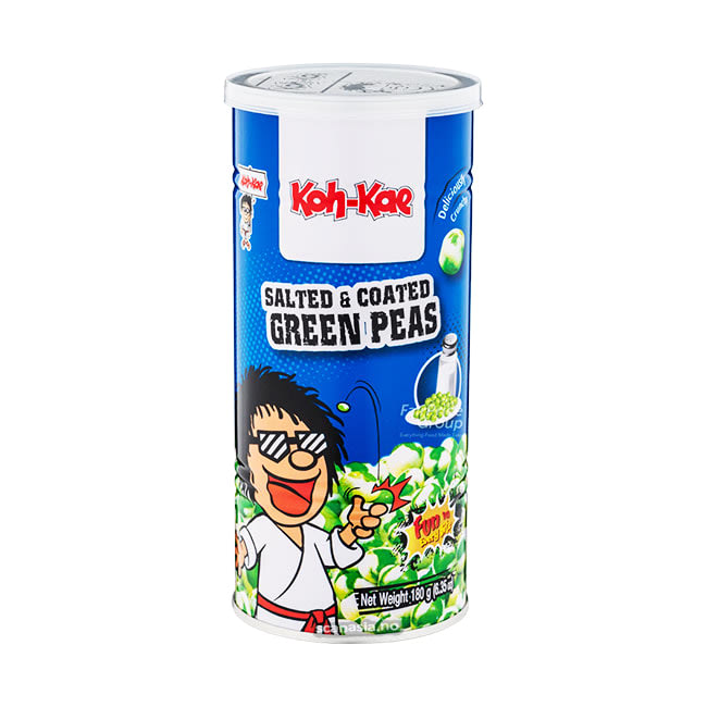 KOH KAE Salted Green Peas 24x180g