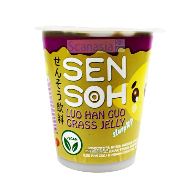 TSM Sensoh Grass Jelly Slurpup With Luo Han Guo 6x6x200g