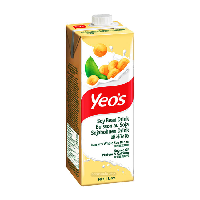 YEOS Soya Bean Drink 12x1L
