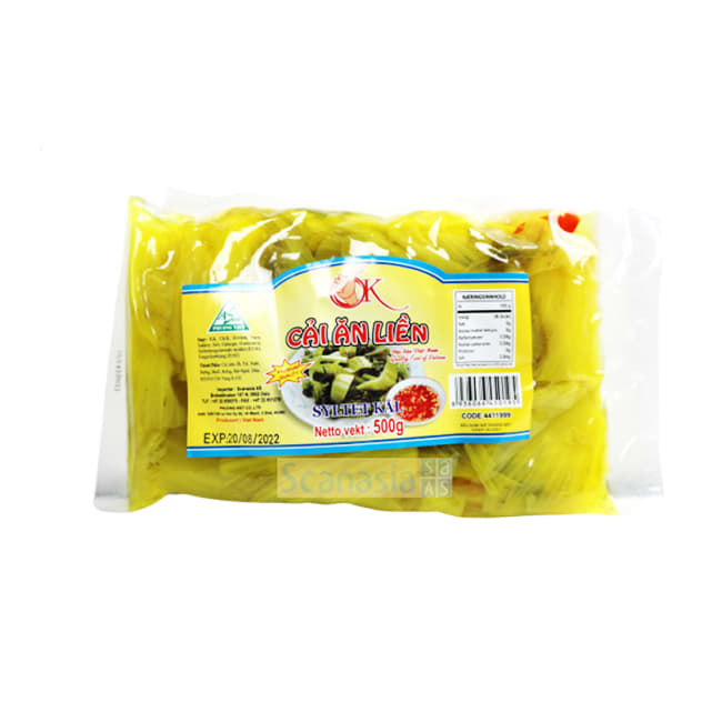 OK Pickled Mustard Slice 24x500g