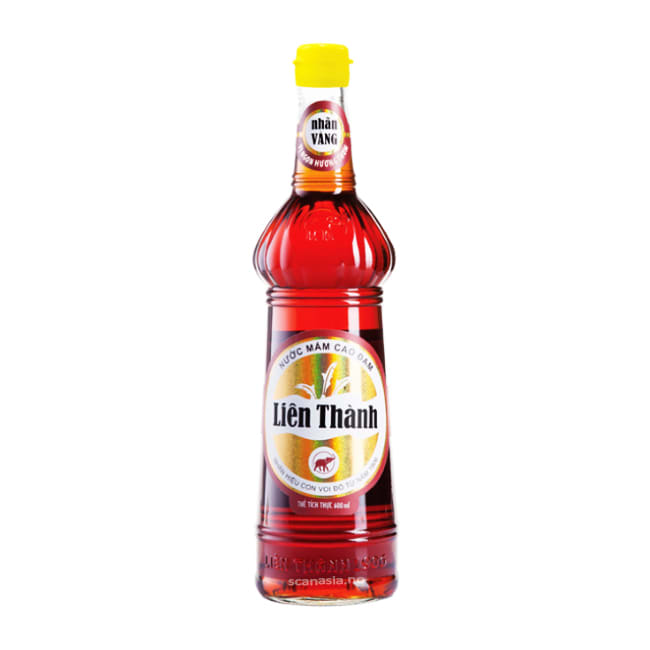 LIEN THANH Fish Sauce Gold Label (Glass) 12x600ml