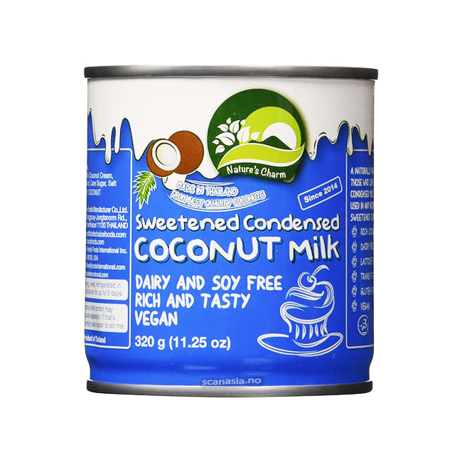 NATURES CHARM Sweetened Condensed Coconut Milk 24x320g VEGAN