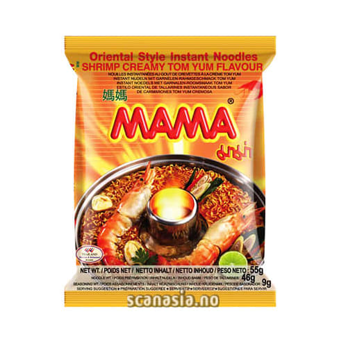 MAMA Instant Noodles Shrimp Creamy Tomyum 6x(30x55g)