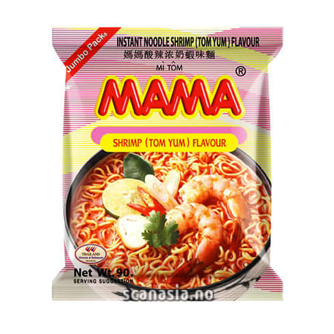 MAMA Instant Noodles Shrimp Flavour 3x(20x90g)