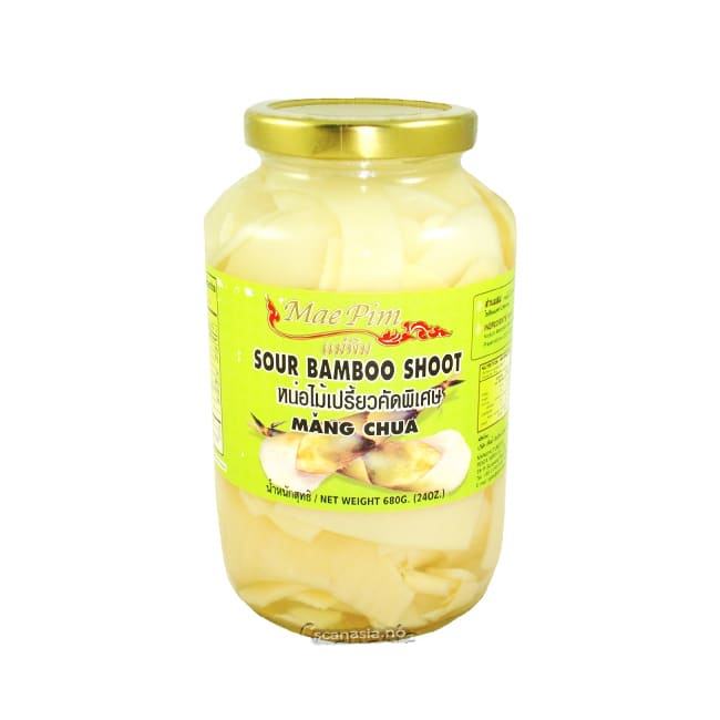 MAE PIM Pickled Sour Bamboo Shoot 12x680g