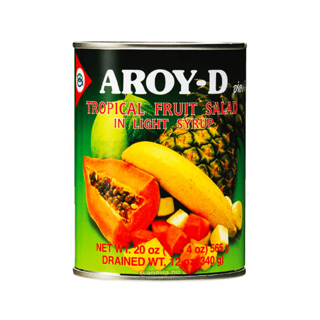 AROY-D Tropical Fruit in Syrup 24x565g