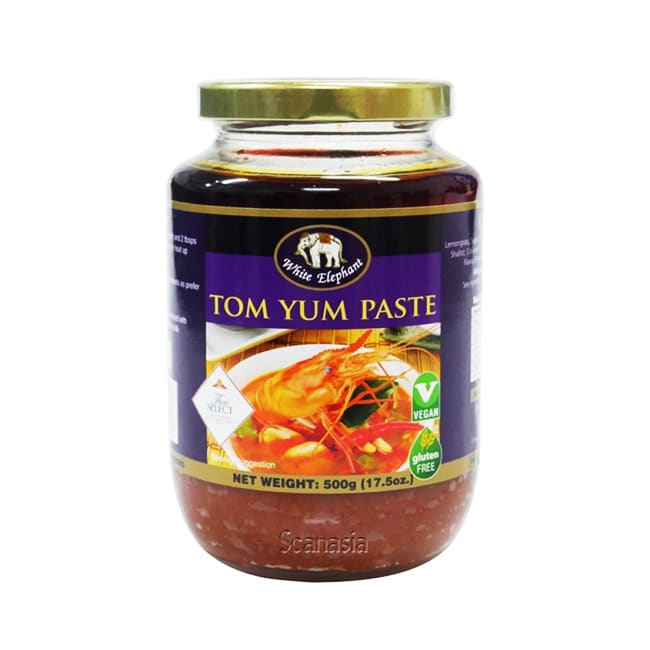 WHITE ELEPHANT Instant Tom Yum Soup Paste 24x500g