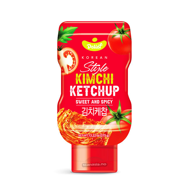DELIEF Korean Style Kimchi Ketchup Tube Type 25x375g