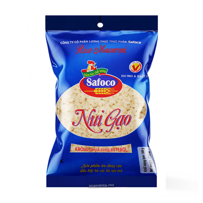 SAFOCO Rice macaroni Short tube 10x500g