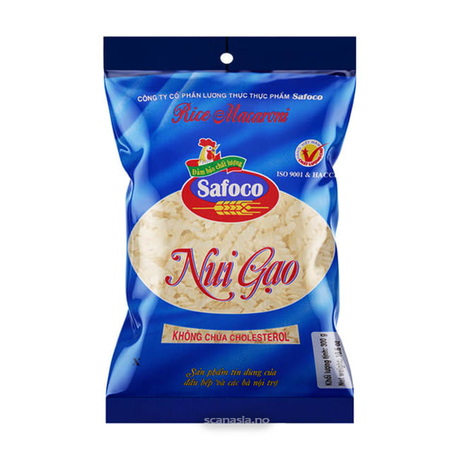 SAFOCO Rice Macaroni spiral 20x300g