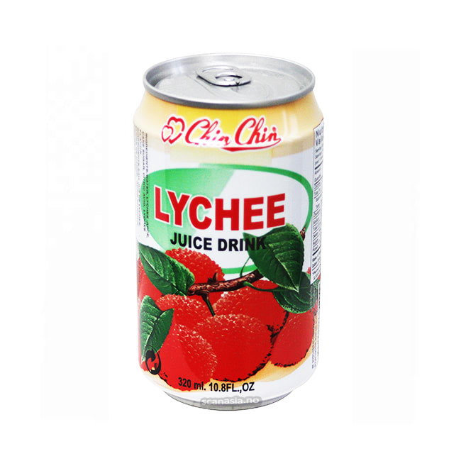 CHIN CHIN Canned Lychee Juice Drink (24x320ml)