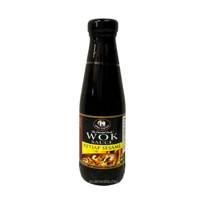WHITE ELEPHANT Ketjap Sesame Wok 24x230g