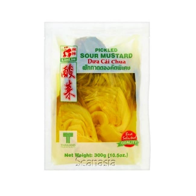 LIN LIN Pickled Sour Mustard 36x300g (Cai Chua Bi)