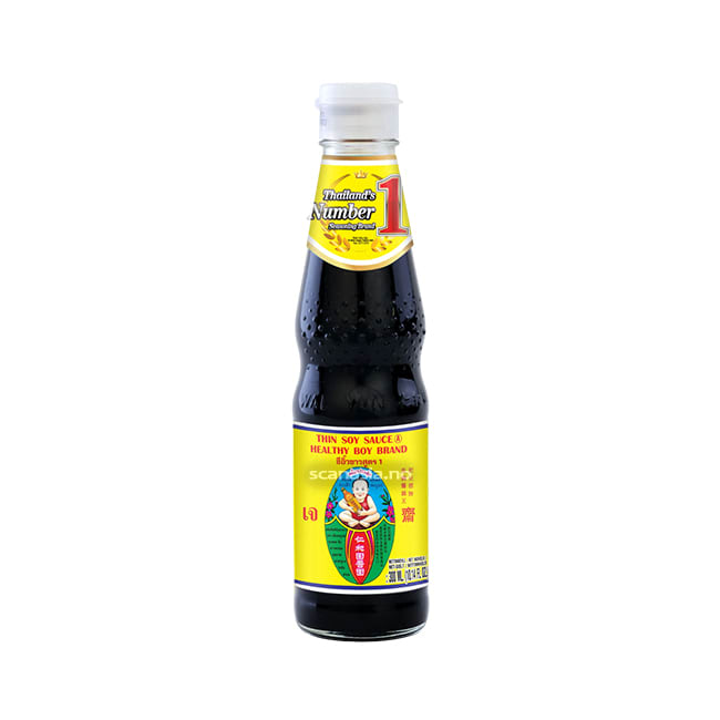 HEALTHY BOY Thin Soy Sauce 12x300ml