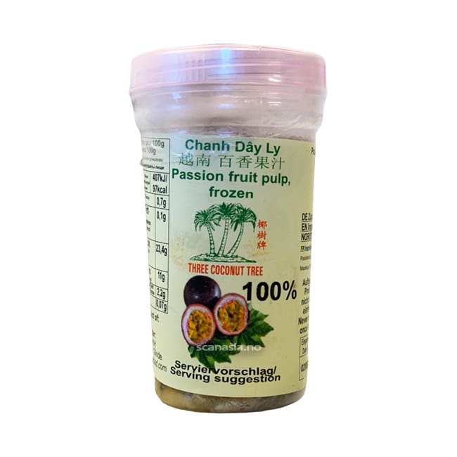 TCT Passion Fruit Pulp (100%) 20x250g FROZEN