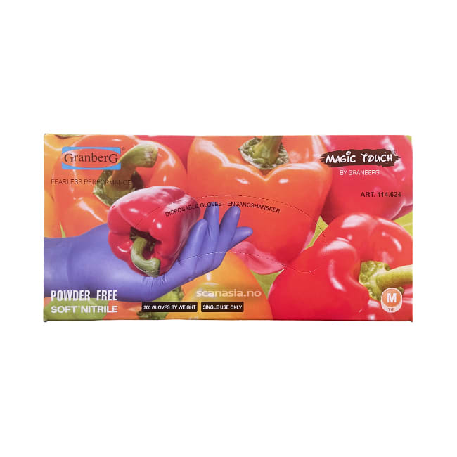 GRANBERG Engangshansker, Nitril M 200stk