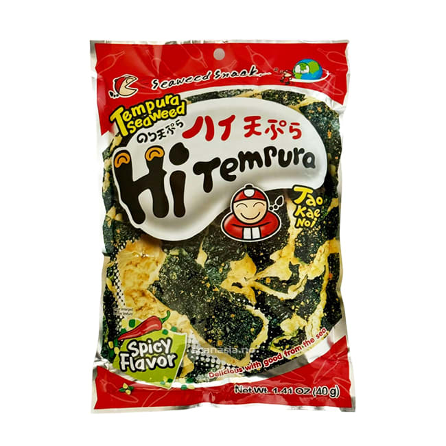 TAOKAENOI Tempura Seaweed-Spicy 48x40g