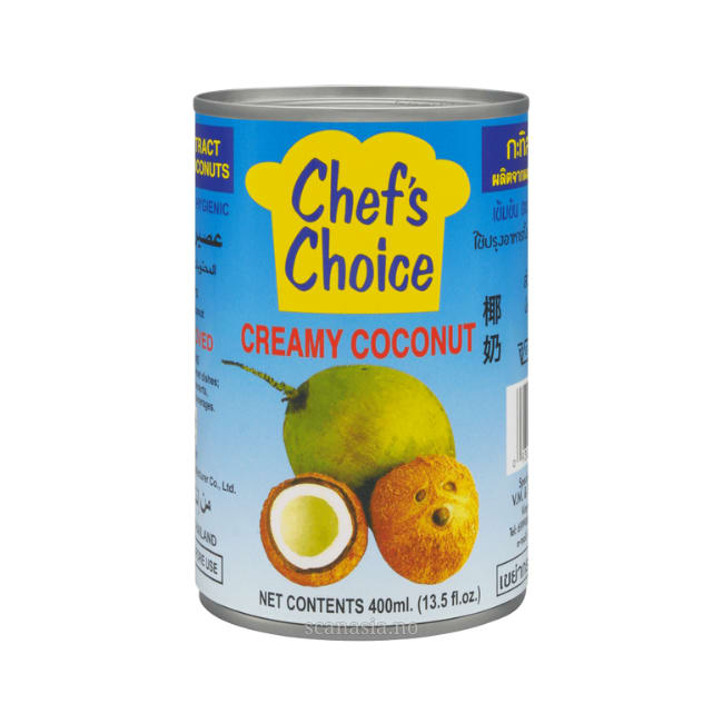 CHEF'S CHOICE Coconut Cream 24x400ml