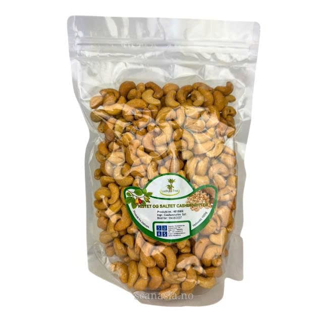 LUCKY TREE Roasted & salted cashew nuts (Premium W240) 15x1kg